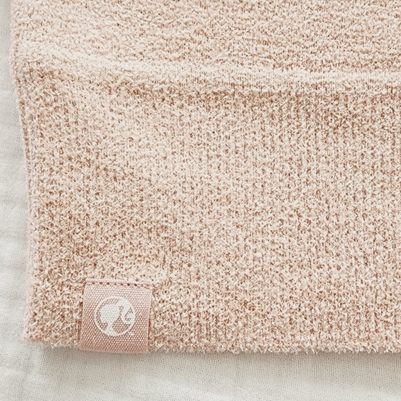 Barbie Barefoot Dreams CozyChic Sweatshirt Pullover Sz L NWT - Picture 3 of 7